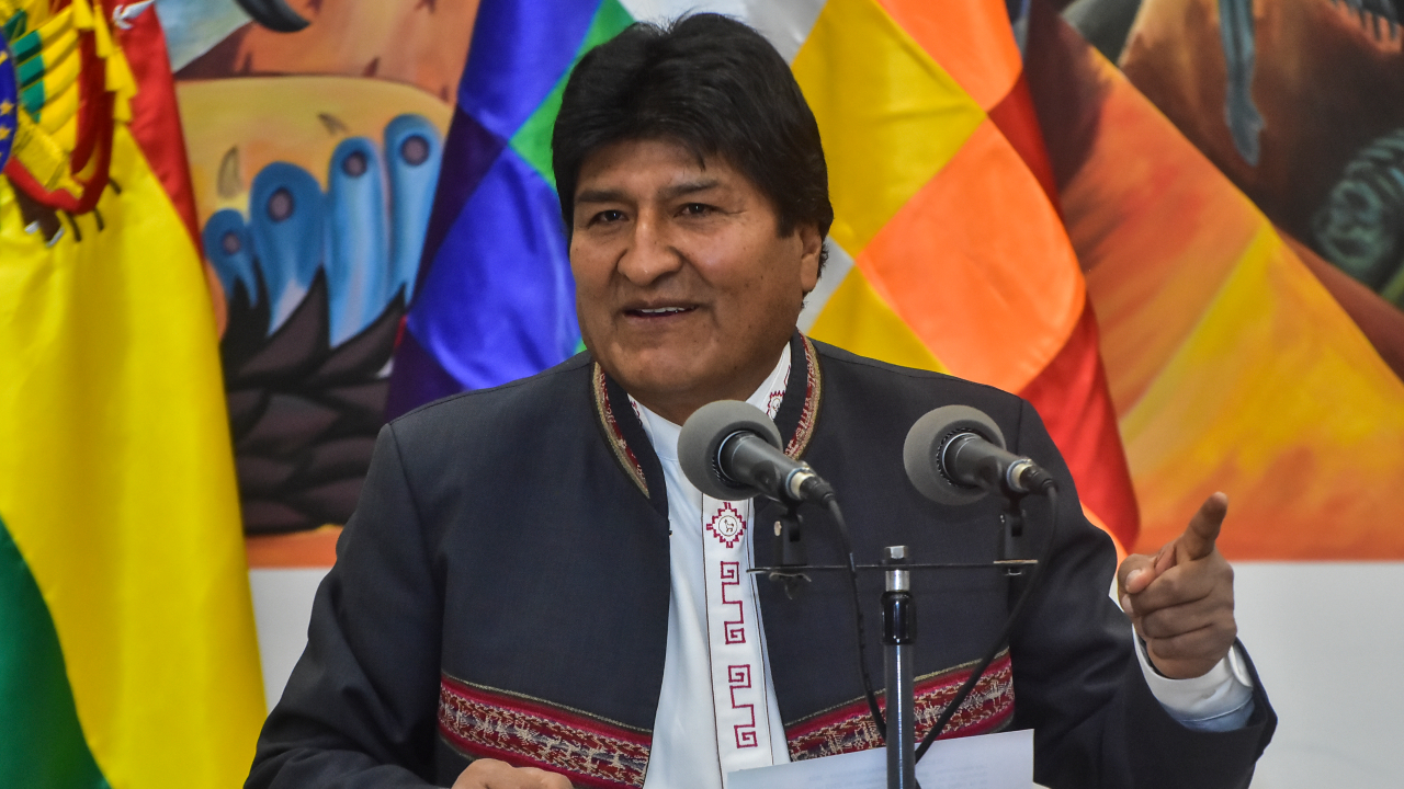 Evo Morales, presidente boliviano que renunciou após acusação de fraude