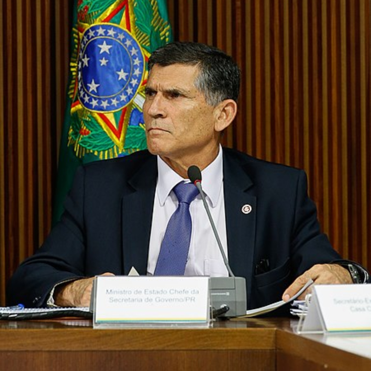 Fotografia de maio de 2019 do general Carlos Alberto Santos Cruz