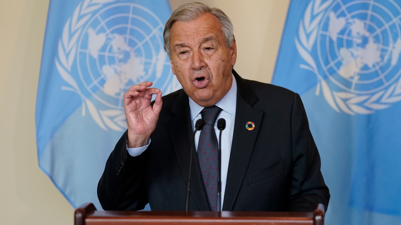 António Guterres, atual secretário-geral da ONU