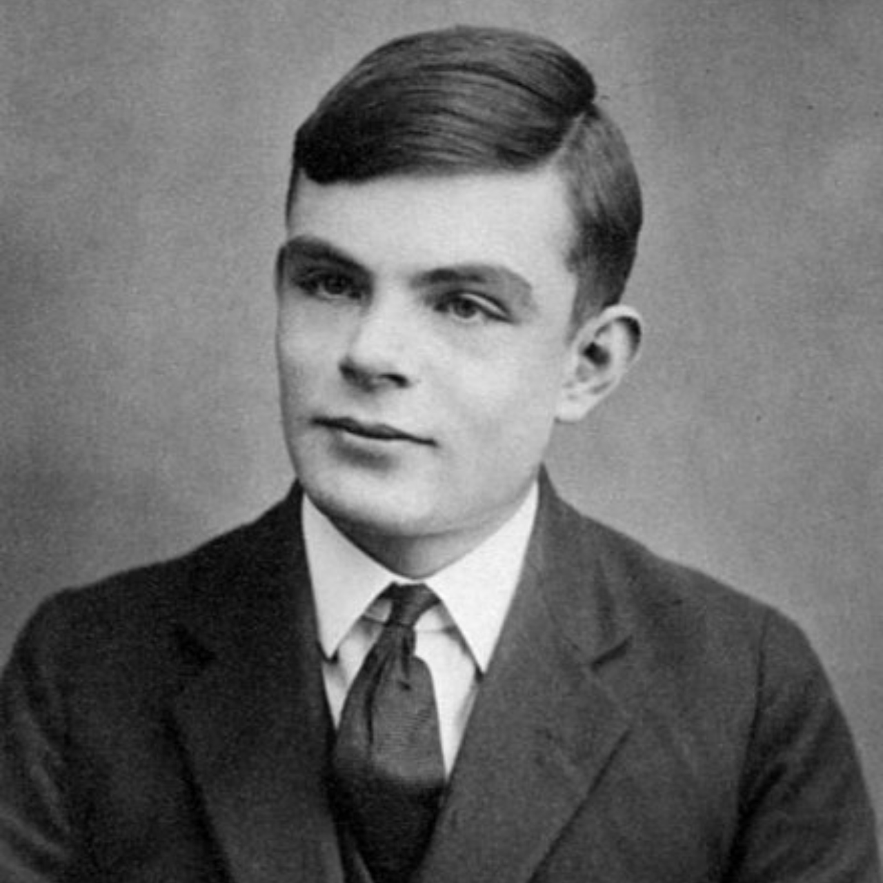 Famosa fotografia de Alan Turing, o 'pai da computação', aos 16 anos de idade