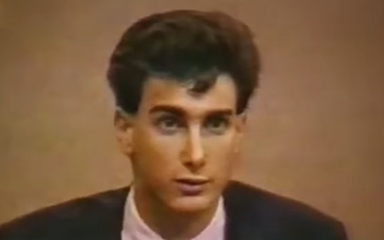Marty Tankleff em 1990, no julgamento