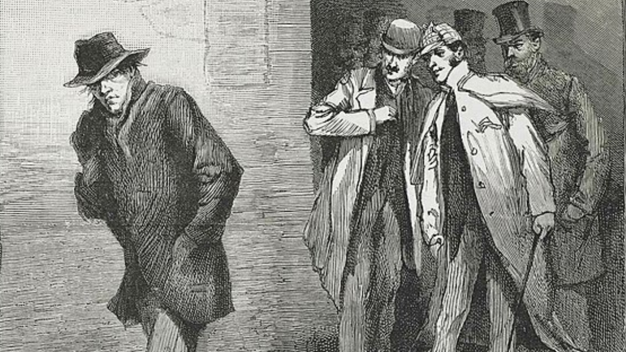 Ilustração do Illustrated London News de 13 de outubro de 1888 relacionada ao assassino Jack, o Estripador