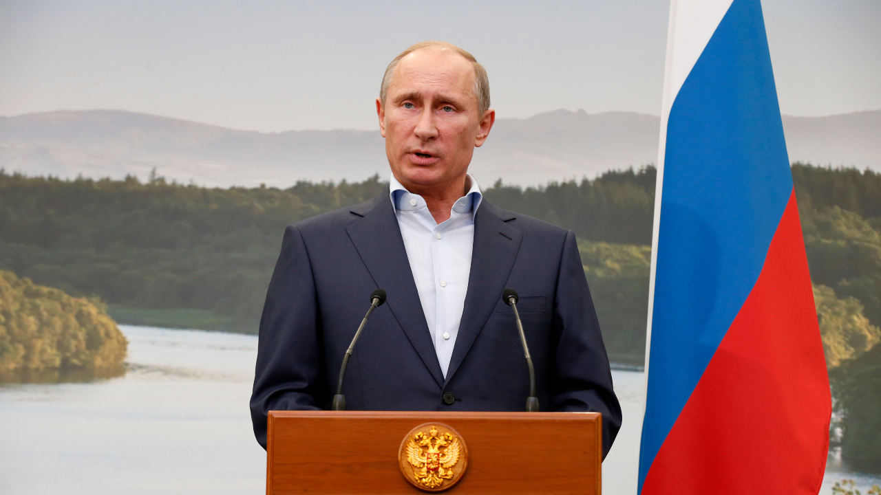 Vladimir Putin, atual presidente da Rússia