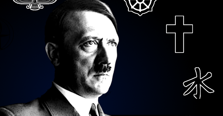 Hitler e os símbolos